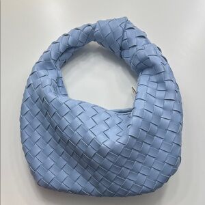 Urban Expressions Light Blue Woven Bag